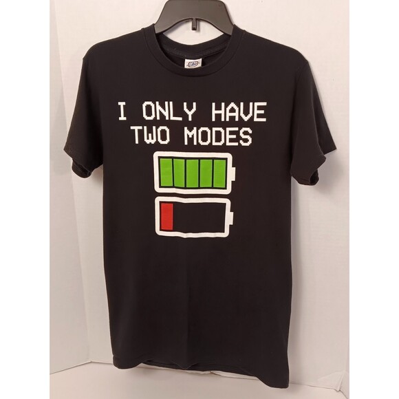 Vtg Y2K Computer PC T-shirt Men S Black "Only Have Two Nodes" Geek Nerd Internet - Picture 2 of 9